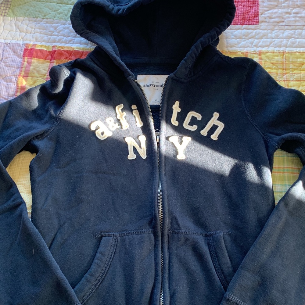 Abercrombie and Fitch Zip-Up Sweatshirt